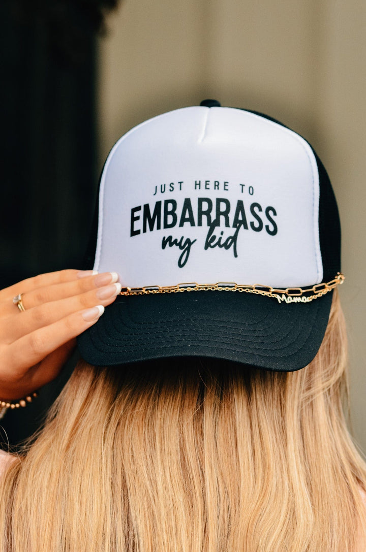 Embarrass My Kid Trucker Hat - WITH CHAIN
