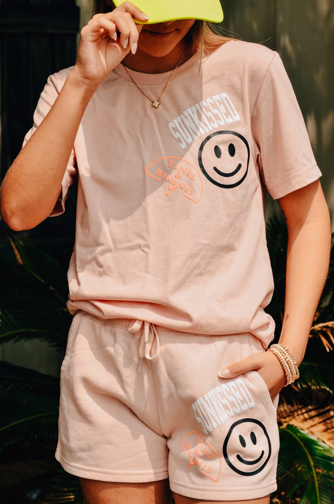 Sunkissed Peach Patch Tee