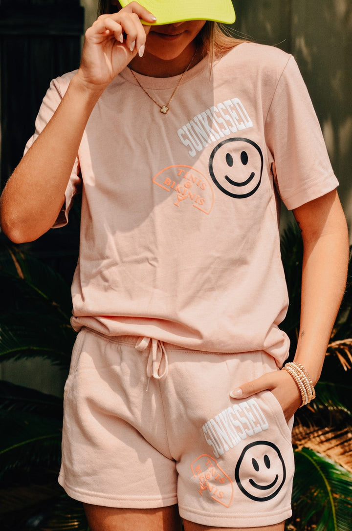 Sunkissed Peach Patch Tee