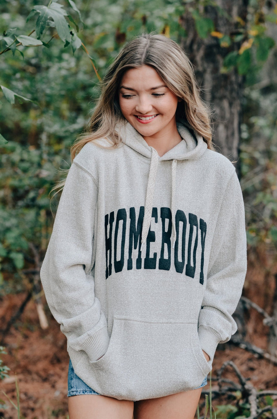 Homebody Oatmeal Knit Hoodie