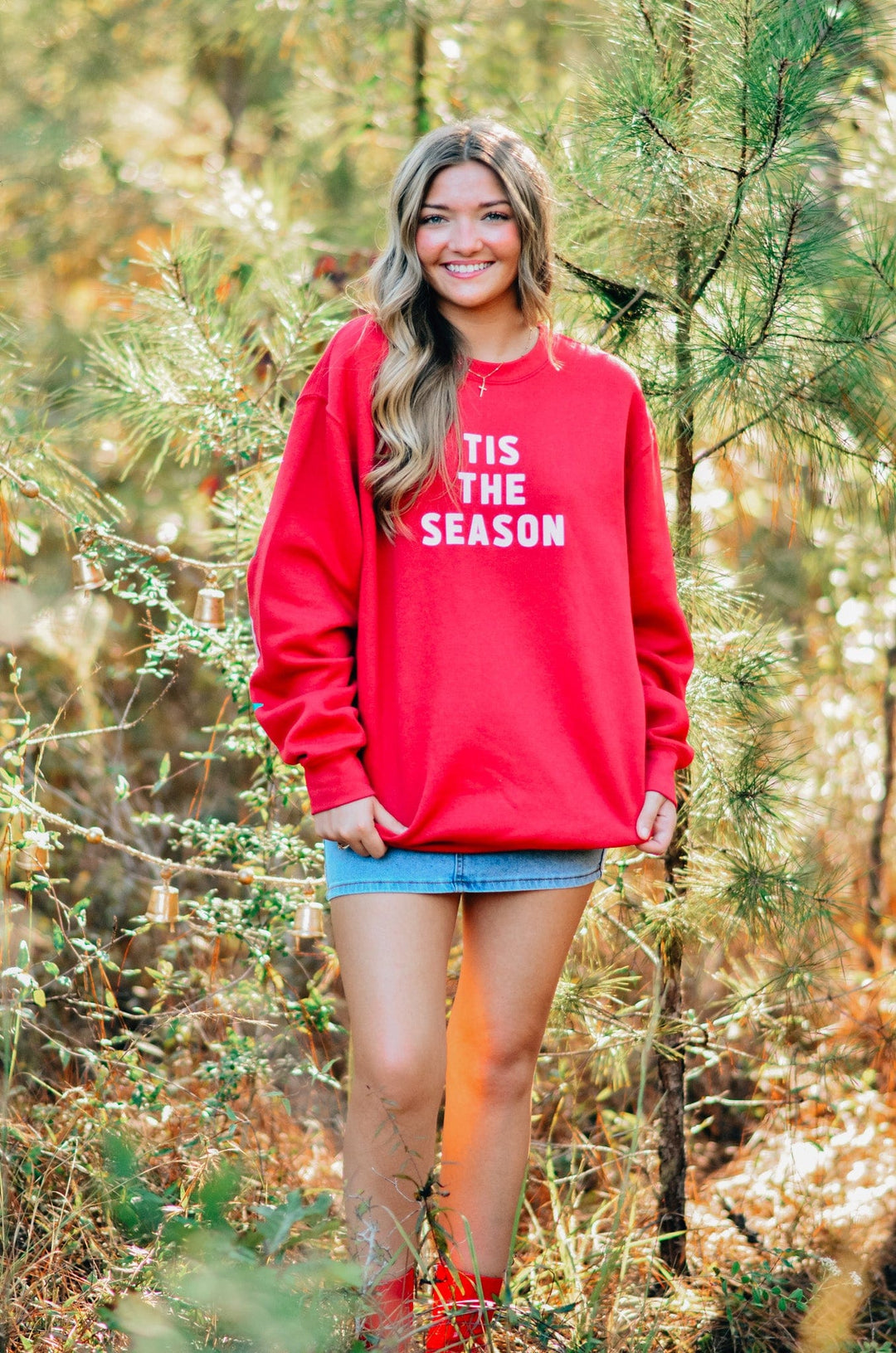 Tis the Season Red Sweatshirt