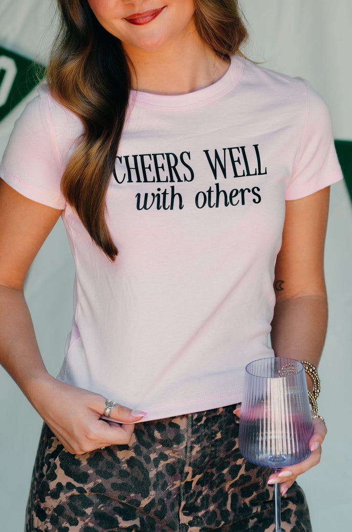 Cheers Well With Others Ribbed Baby Crop