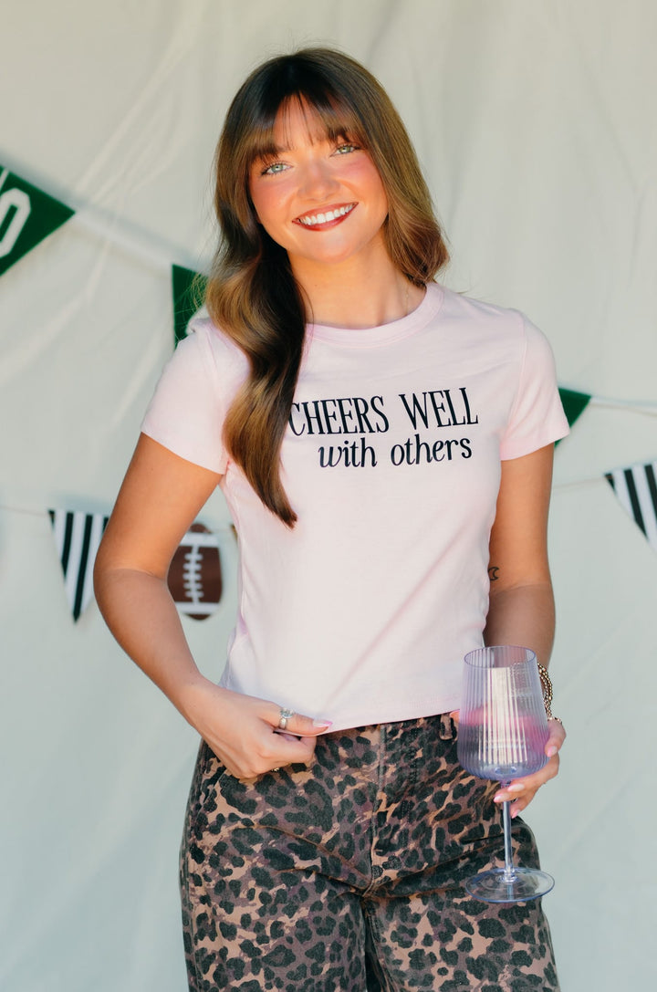 Cheers Well With Others Ribbed Baby Crop