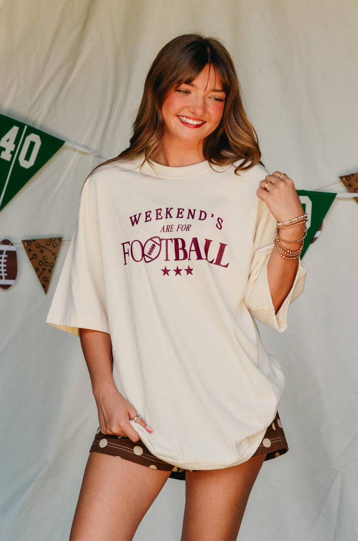 Weekends are for Football Heavy Tee