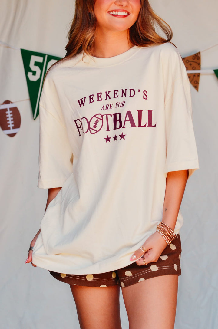Weekends are for Football Heavy Tee