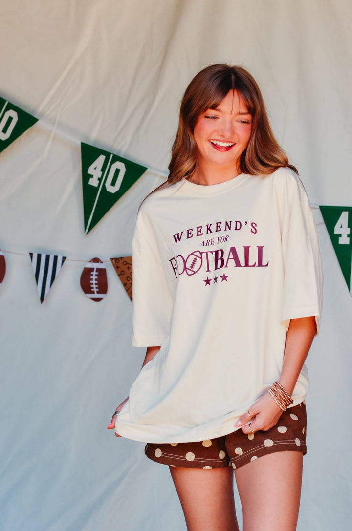 Weekends are for Football Heavy Tee