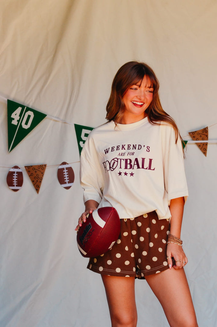 Weekends are for Football Heavy Tee