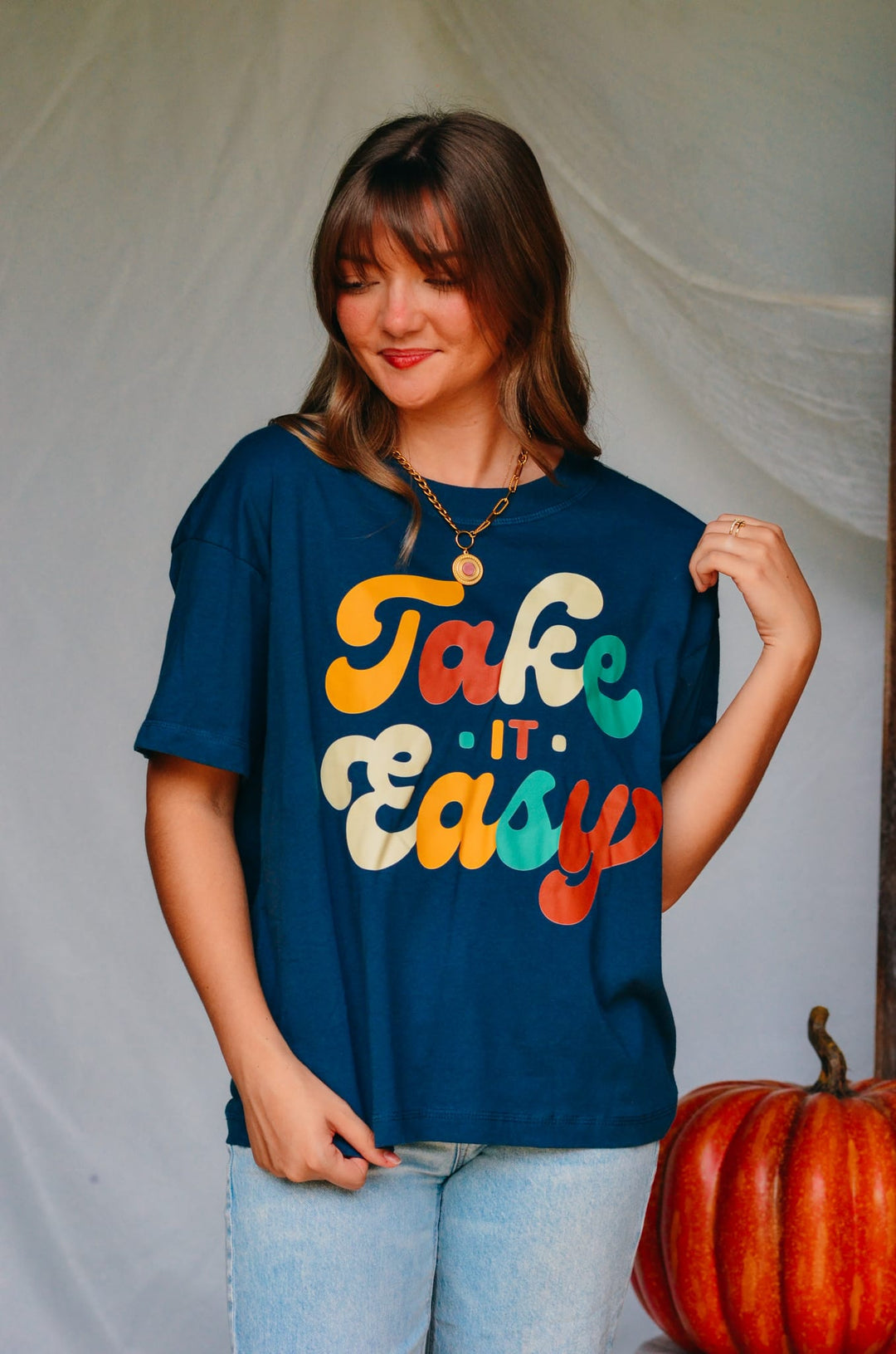 Take It Easy Boxy Tee