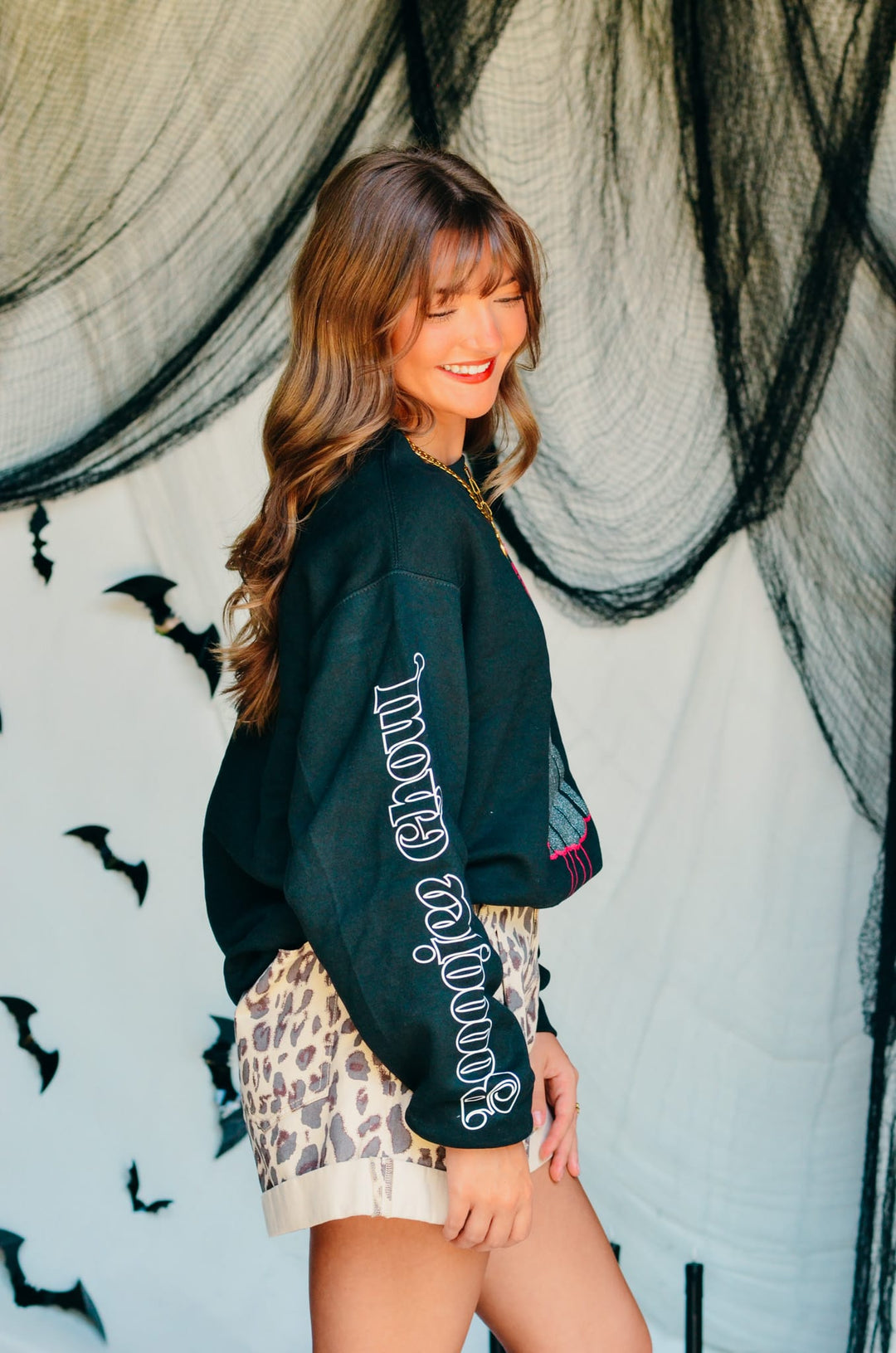 Boojee Ghouls Black Sweatshirt