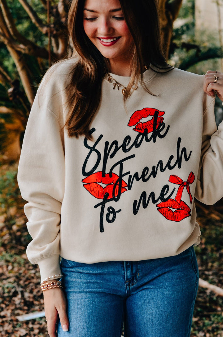 Speak French to Me Sweatshirt