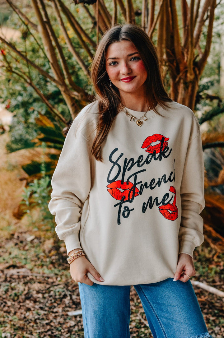 Speak French to Me Sweatshirt