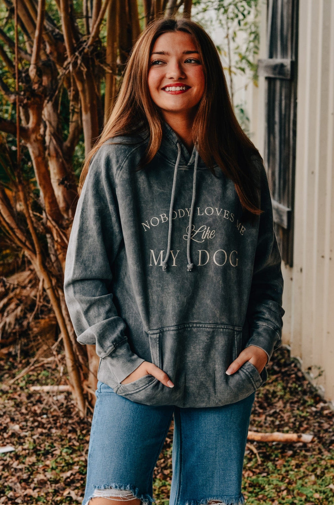 Nobody Loves Me Like My Dog Hoodie