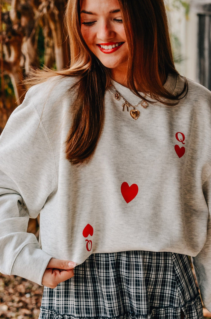 Queen Card Sweatshirt