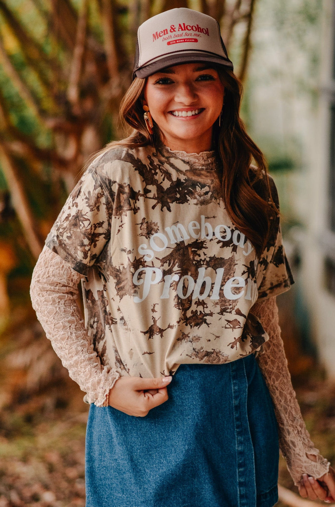 Somebody's Problem Crushed Tee