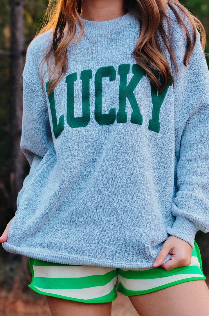 Lucky Puff Knit Sweater