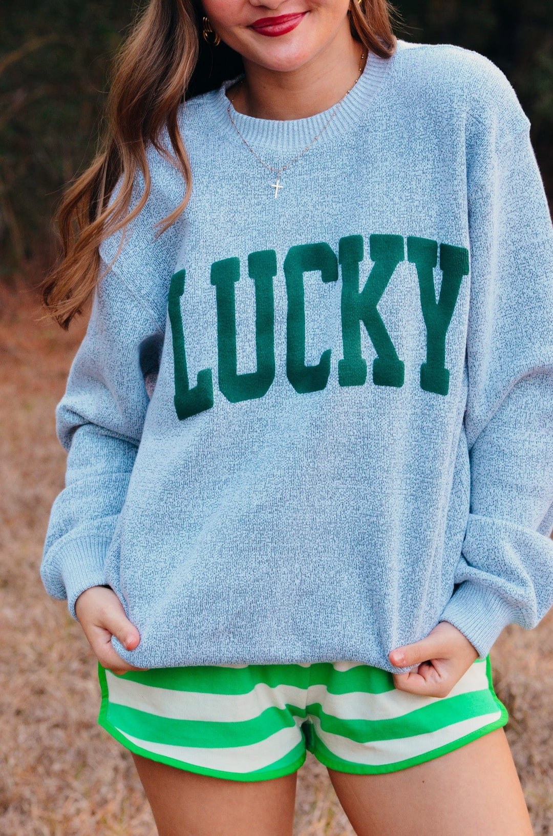 Lucky Puff Knit Sweater