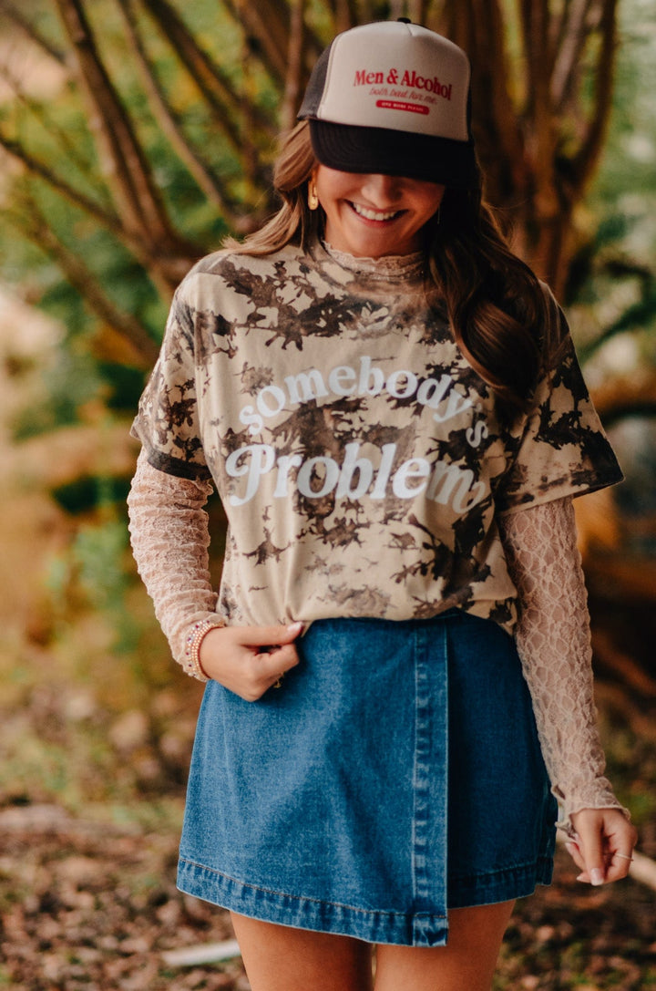 Somebody's Problem Crushed Tee