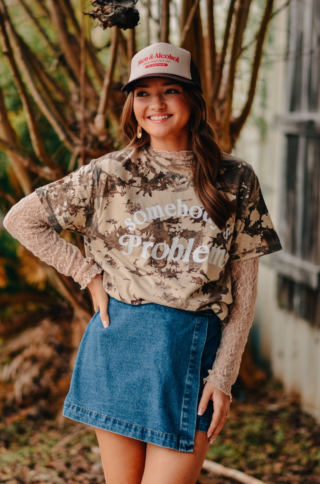 Somebody's Problem Crushed Tee