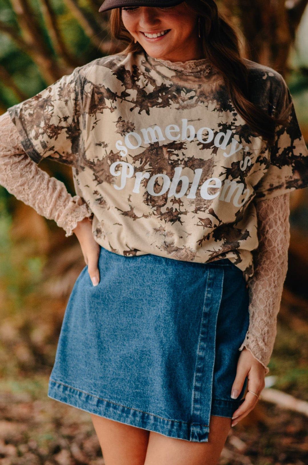 Somebody's Problem Crushed Tee