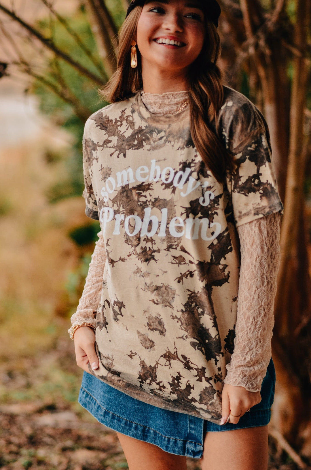 Somebody's Problem Crushed Tee