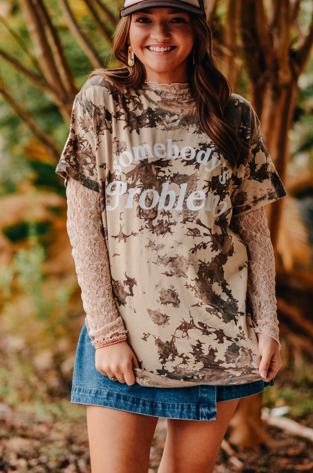 Somebody's Problem Crushed Tee