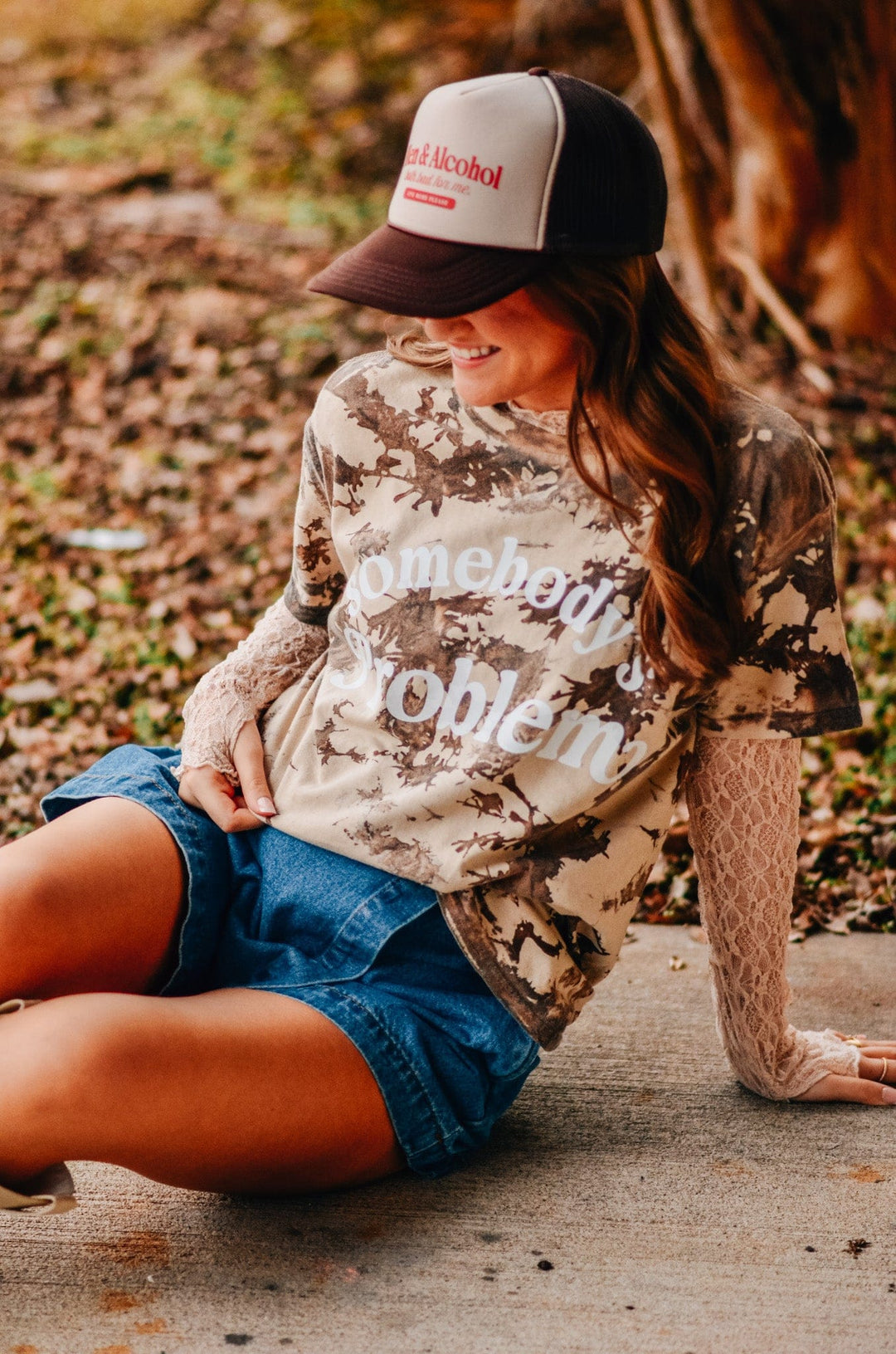 Somebody's Problem Crushed Tee