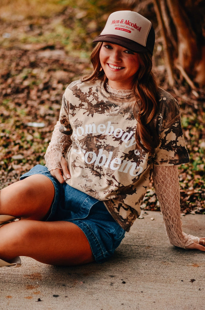 Somebody's Problem Crushed Tee