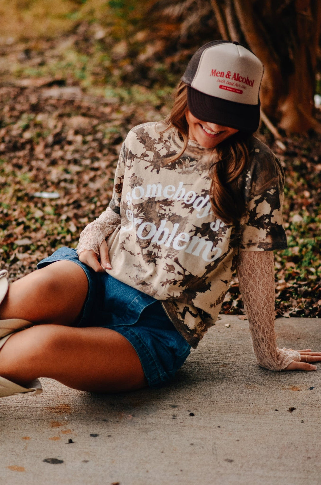 Somebody's Problem Crushed Tee