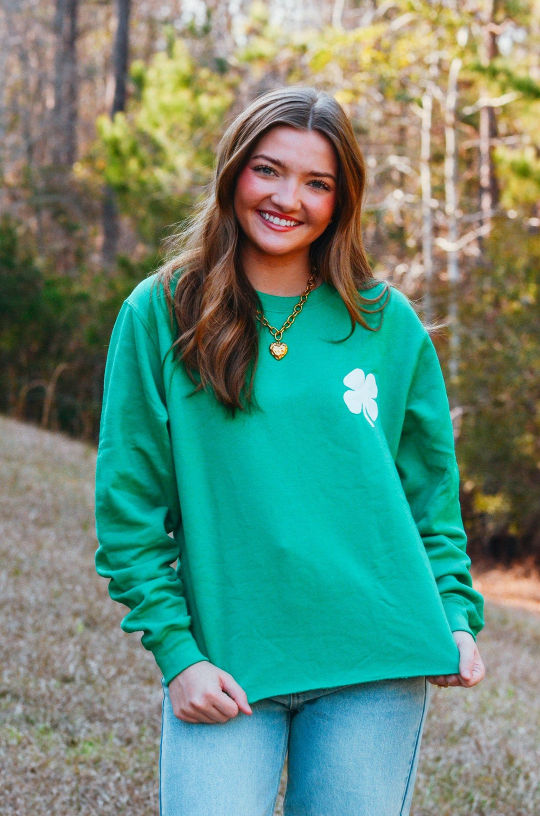O'Tipsy Crop Sweatshirt