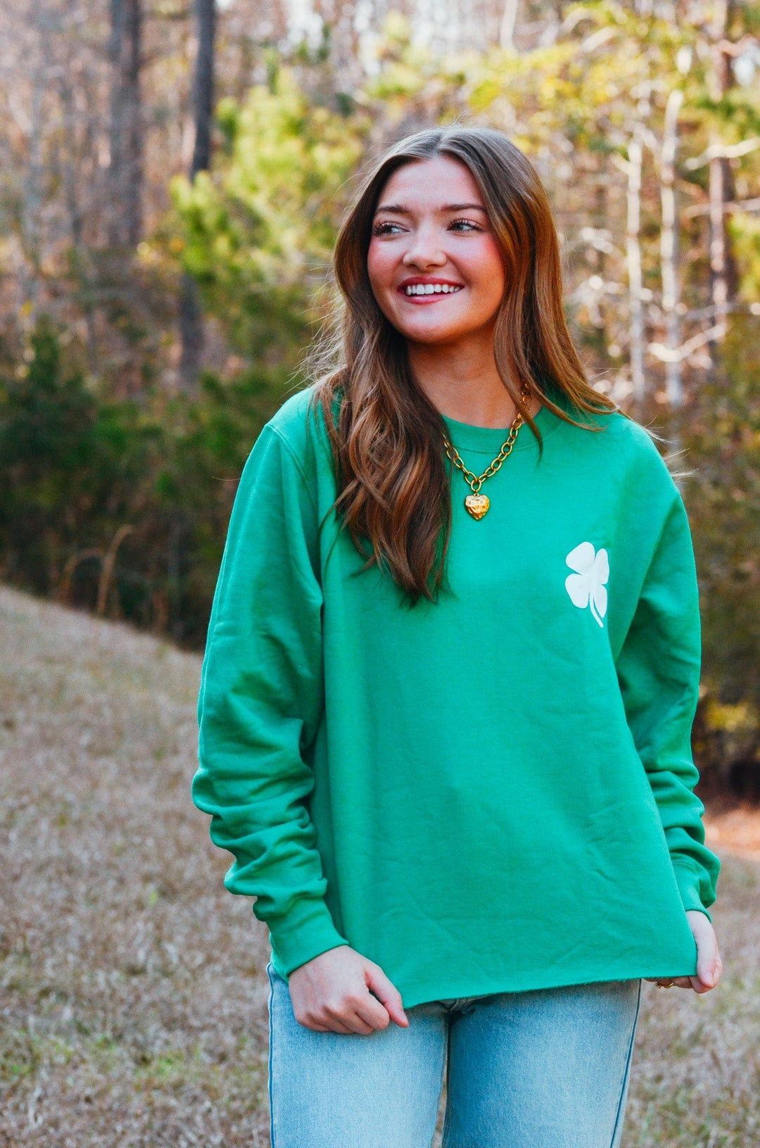 O'Tipsy Crop Sweatshirt