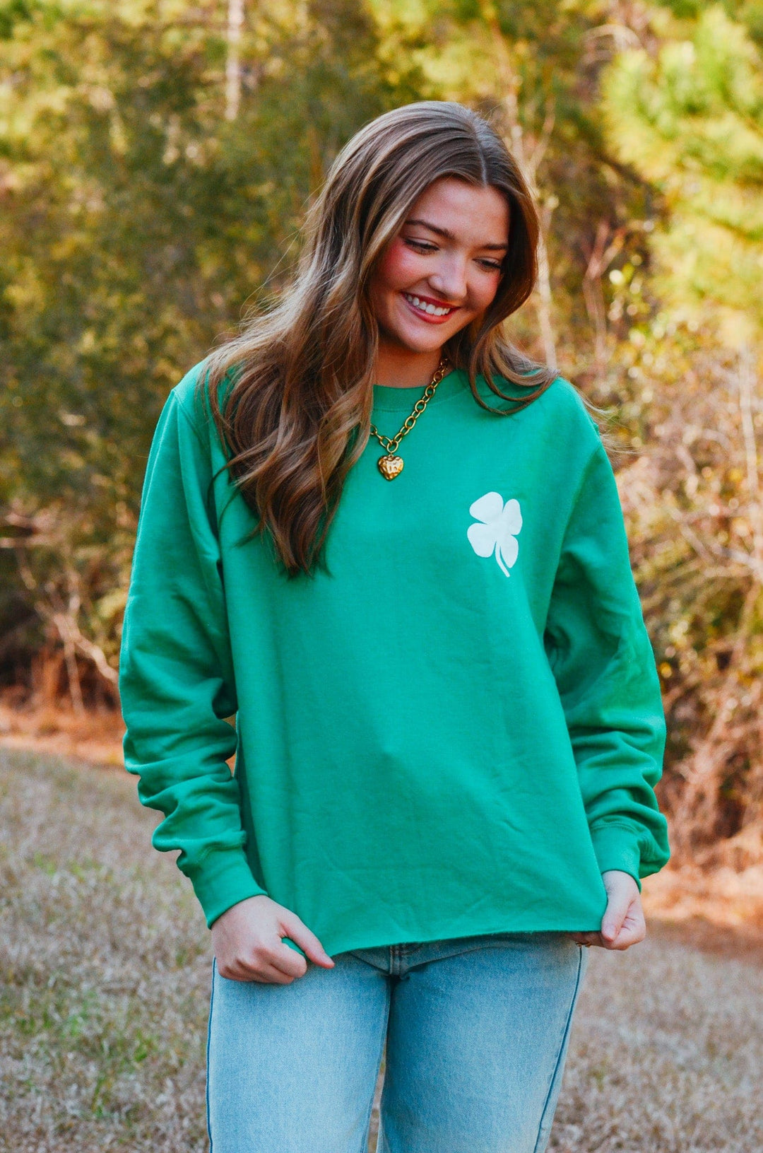 O'Tipsy Crop Sweatshirt