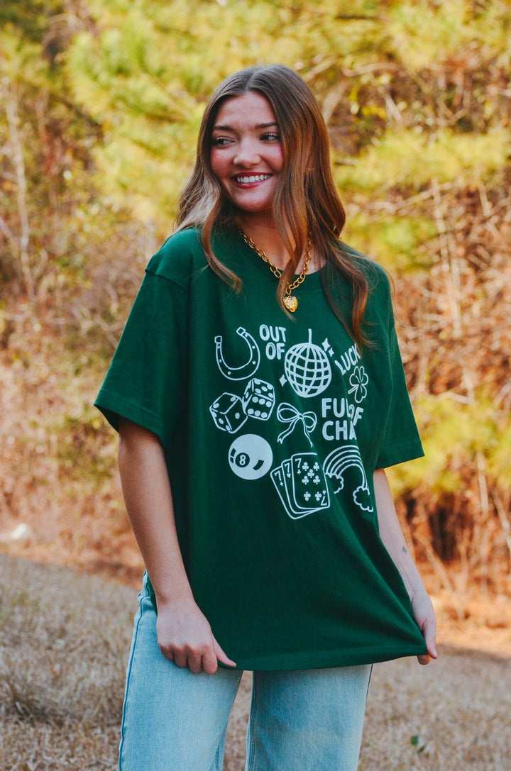 Full of Charm Mock Tee