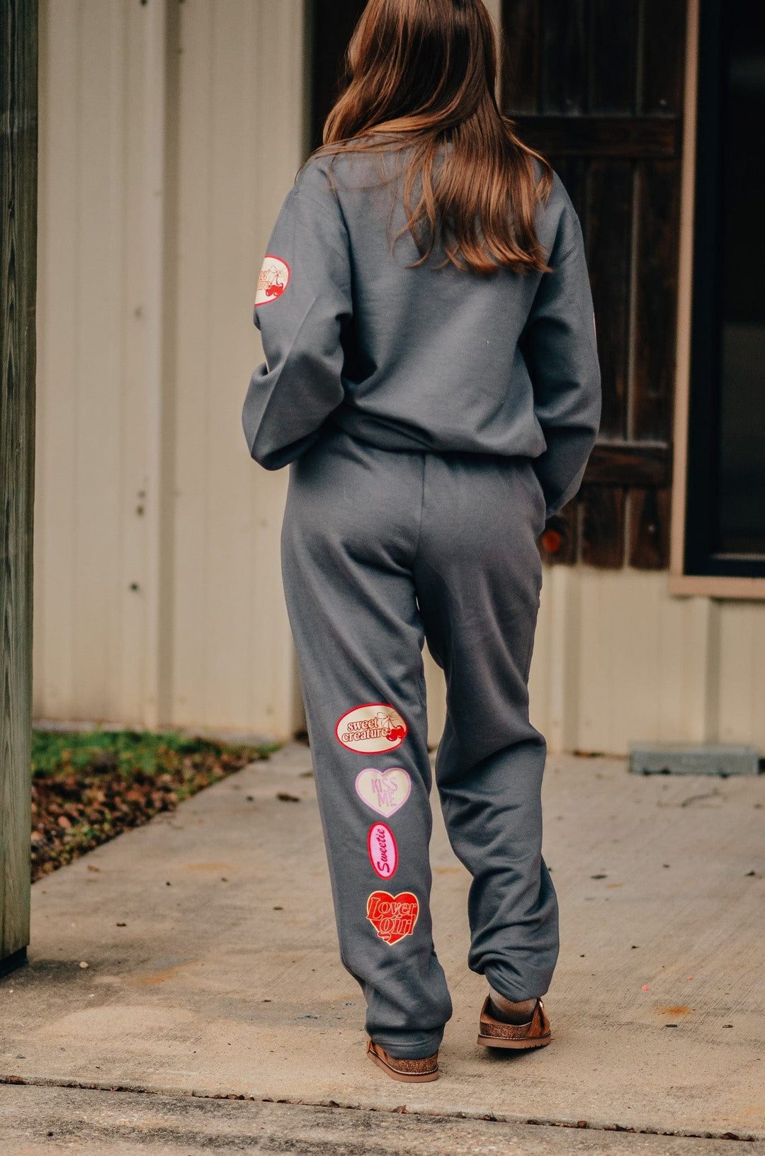 Love Vintage Patch Pant