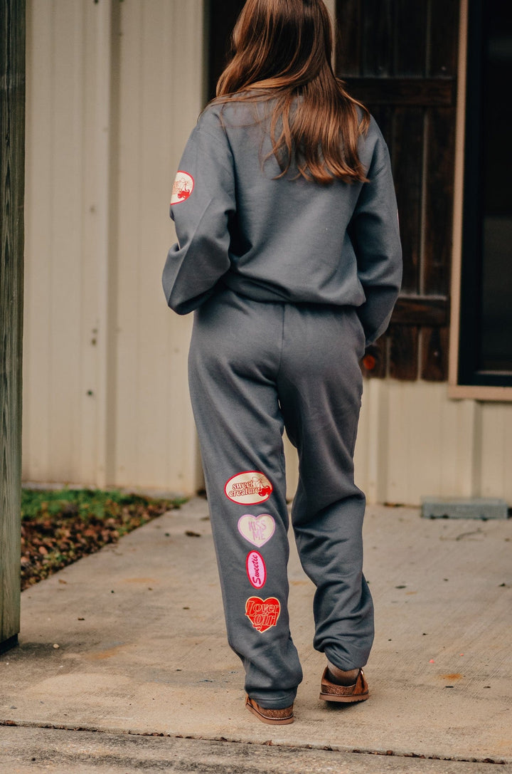 Love Vintage Patch Pant