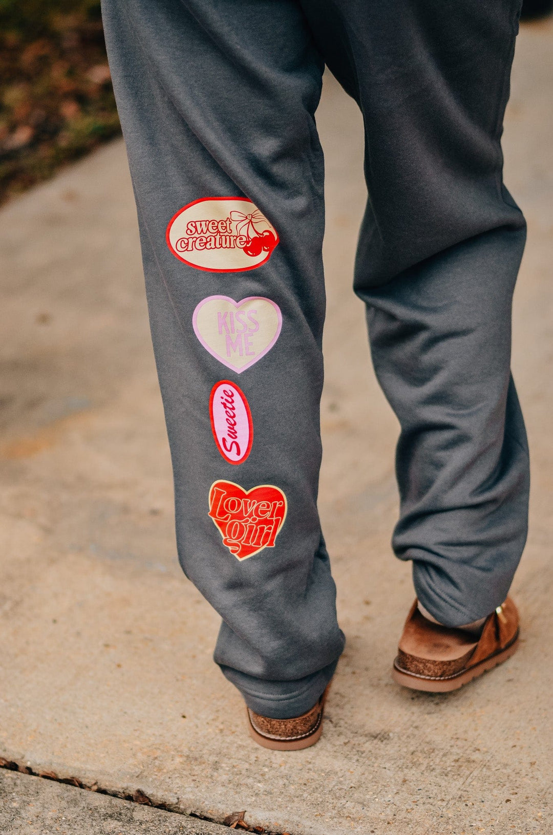 Love Vintage Patch Pant