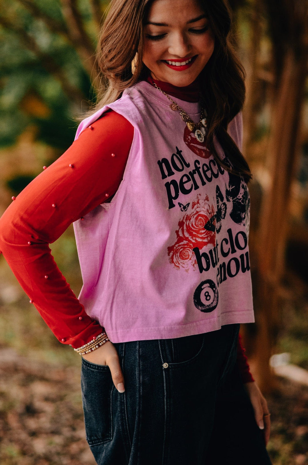 Not Perfect Muscle Tee