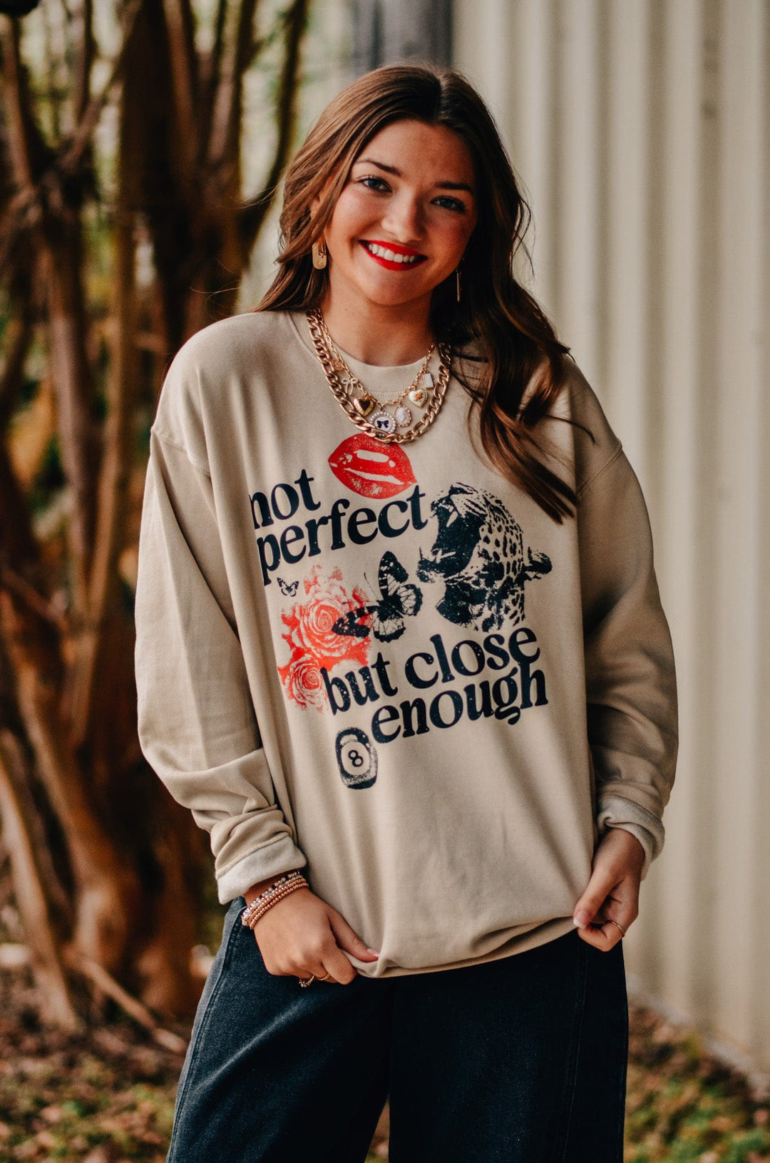 Not Perfect Sweatshirt