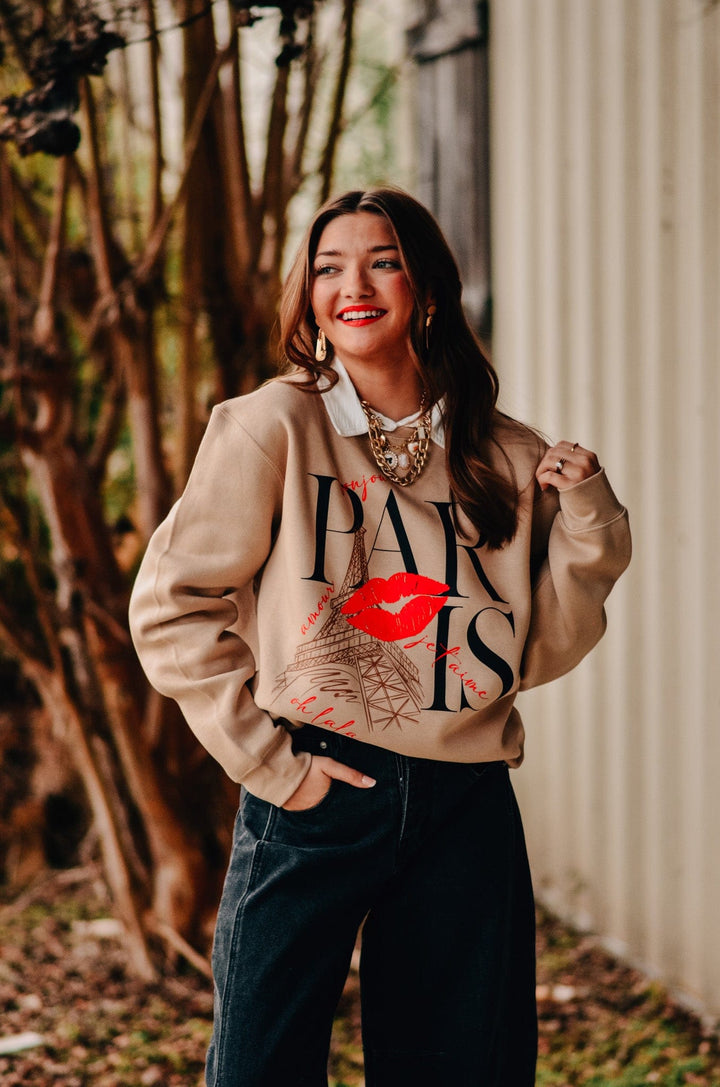 Paris Kiss Sweatshirt