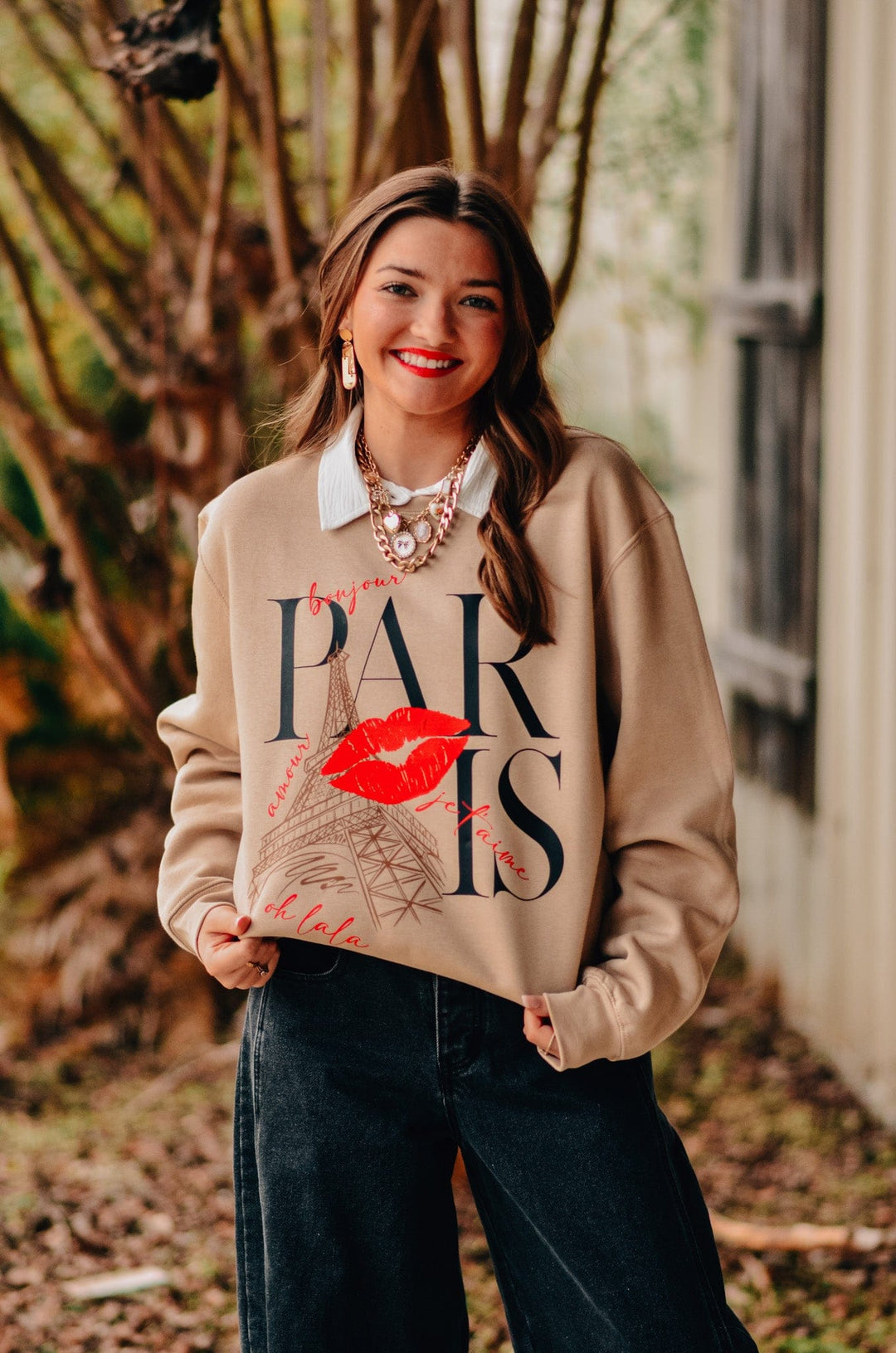 Paris Kiss Sweatshirt