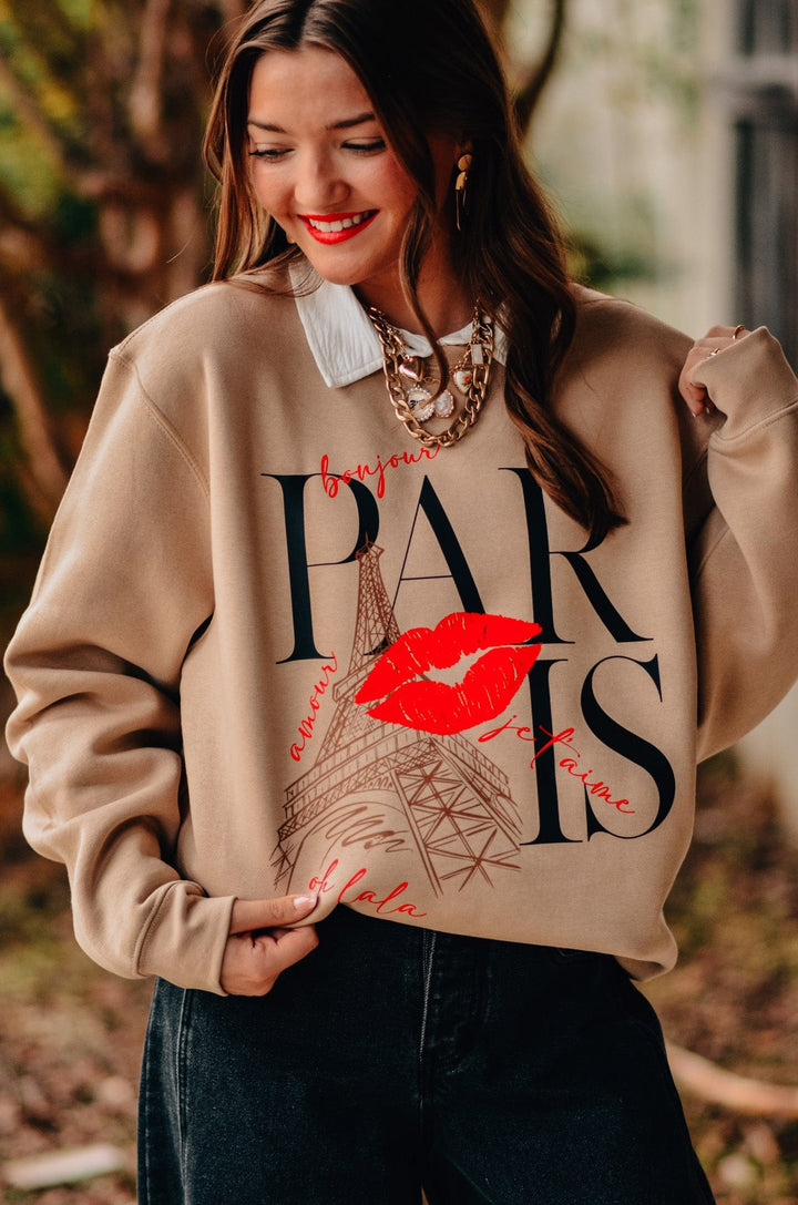 Paris Kiss Sweatshirt