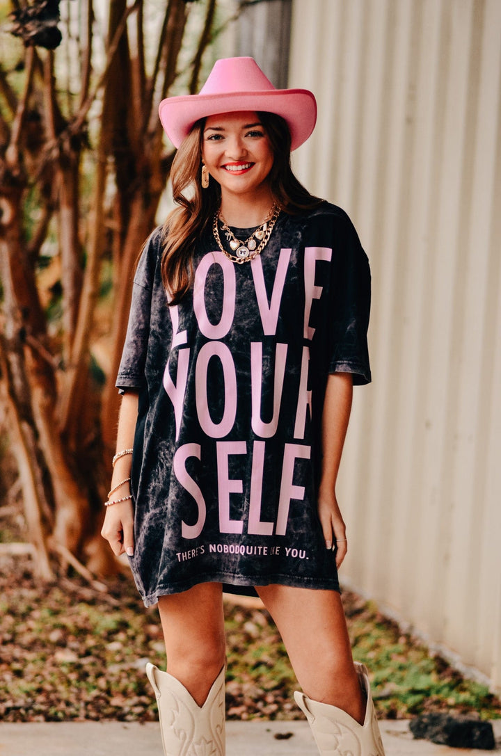 Love Your Self Vintage Wash Tee