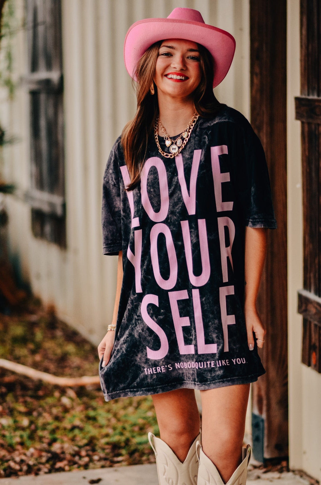 Love Your Self Vintage Wash Tee