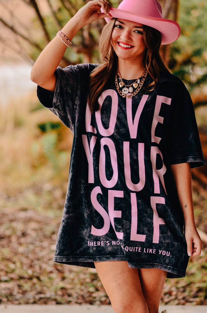 Love Your Self Vintage Wash Tee