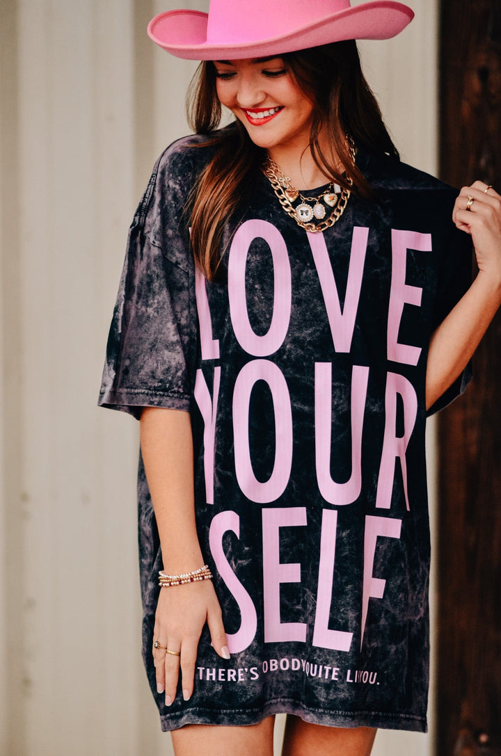 Love Your Self Vintage Wash Tee