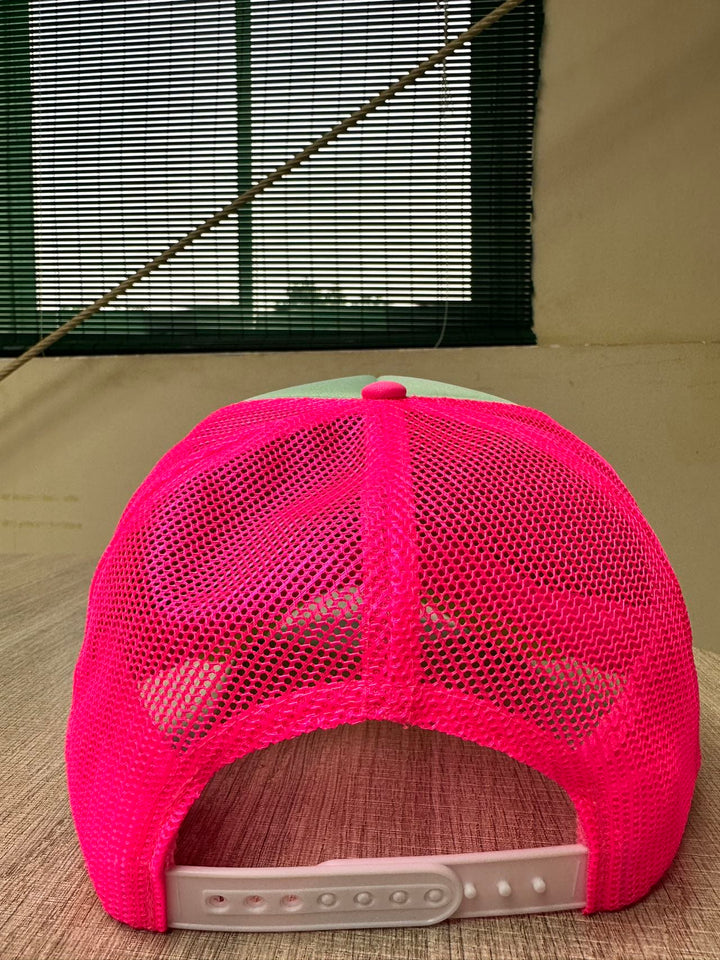 Beach Day Multi Trucker Hat (Mint)