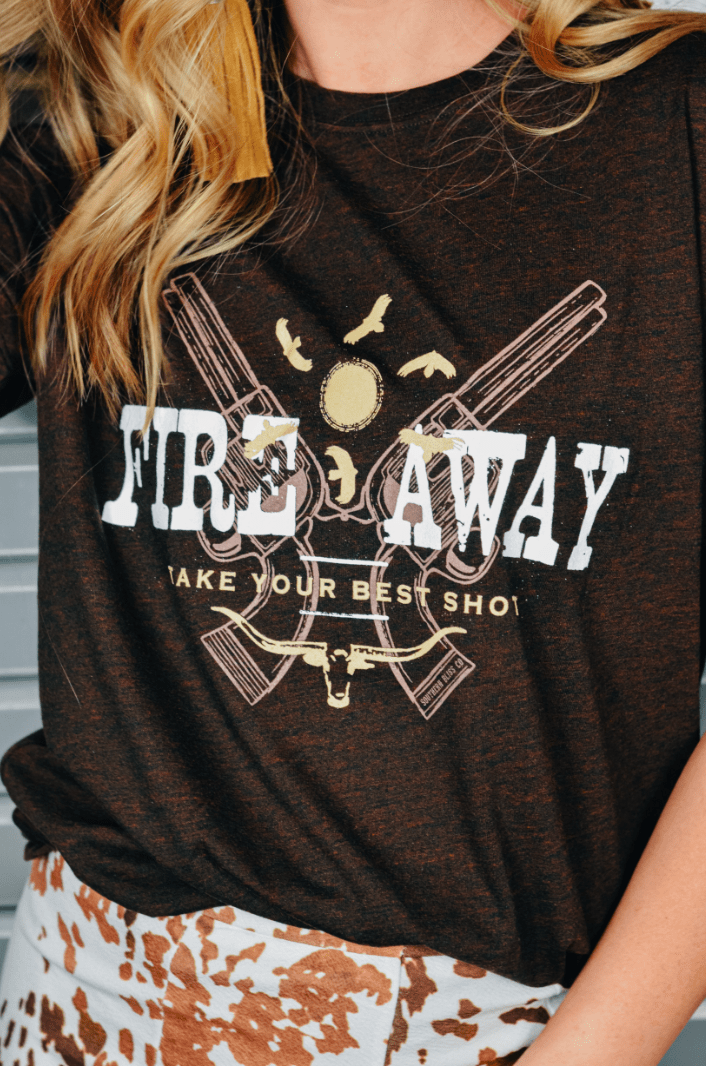 Fire Away Solid Tee