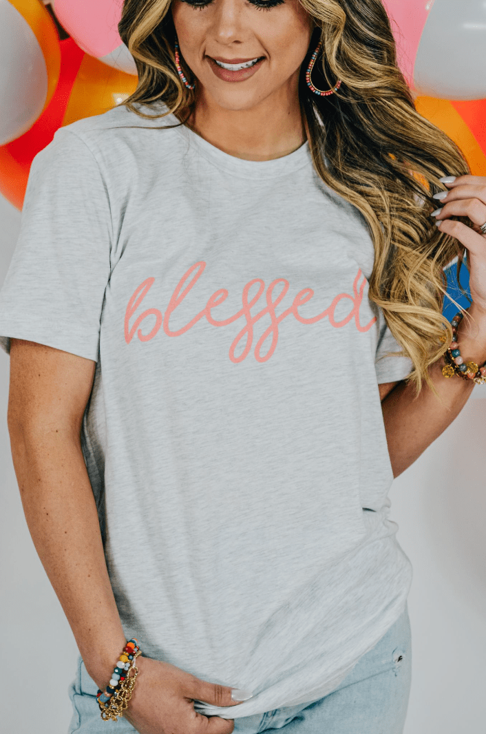 Blessed Heathered Tee