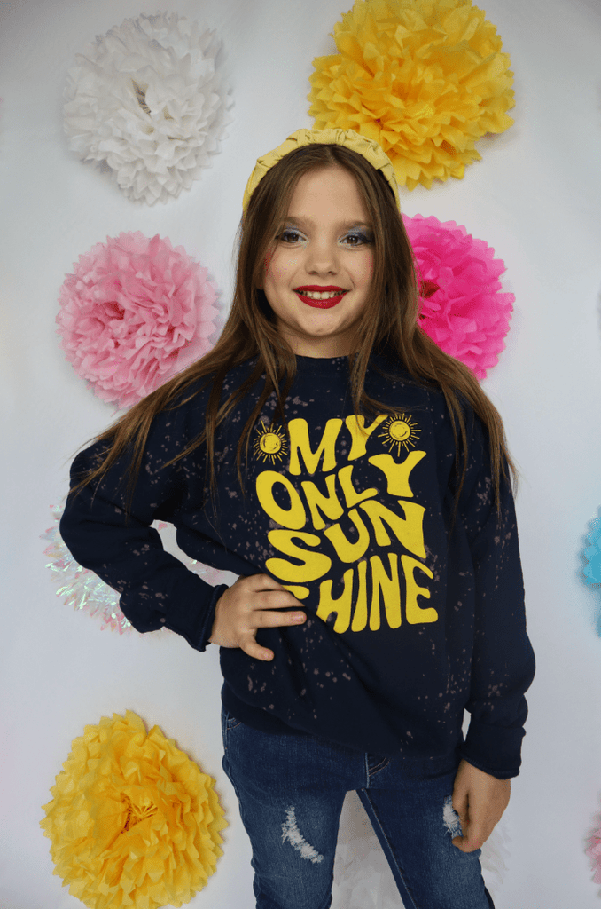 My Only Sunshine YOUTH Bleached Sweatshirt
