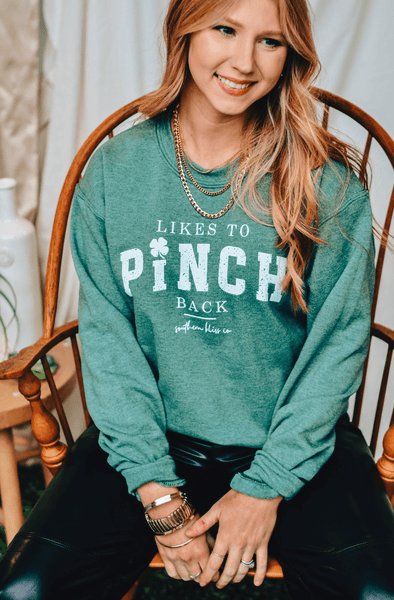 Pinch Back Sweatshirt