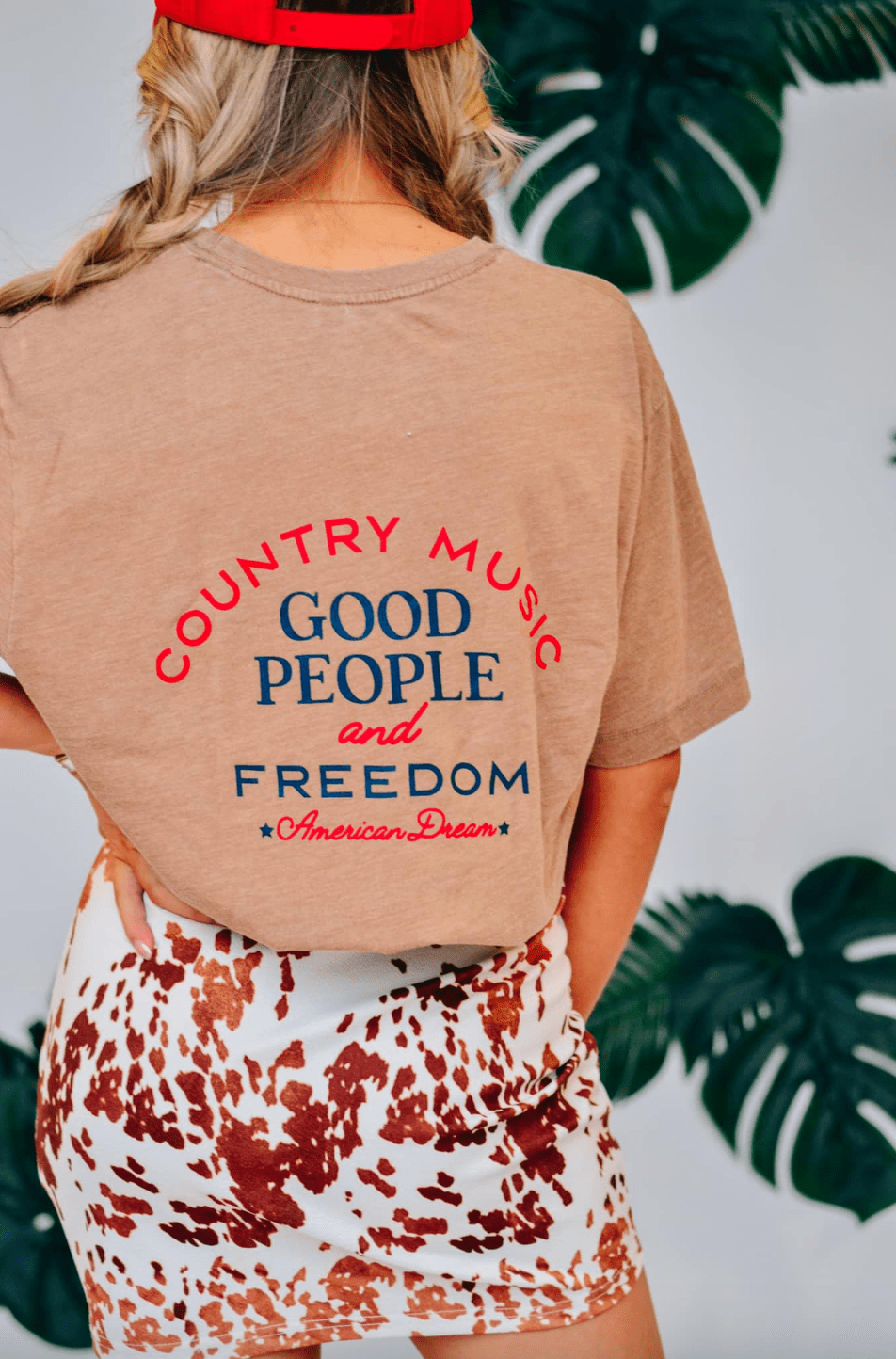 Country Music Good People Tee